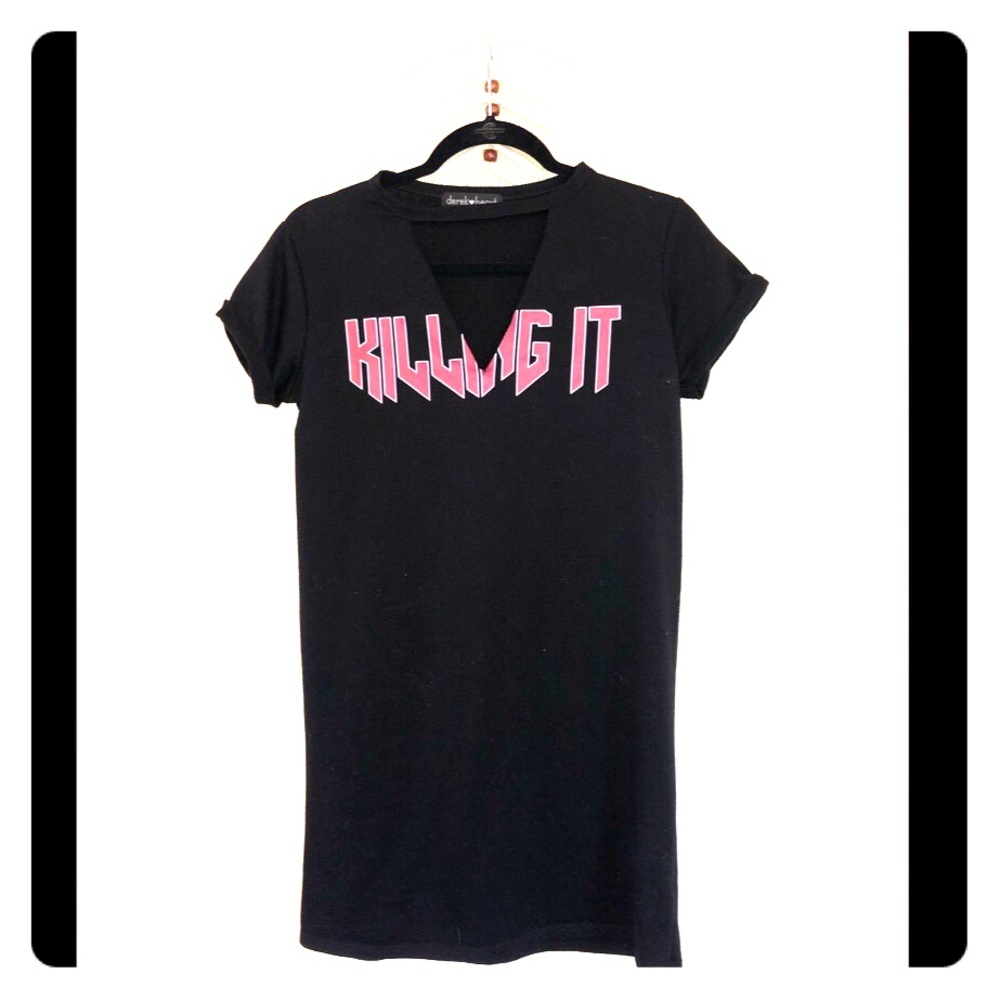 Killing it T-Shirt Dress